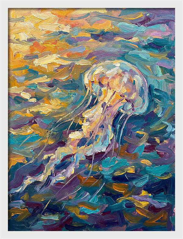 Colorful Jellyfish Ballet