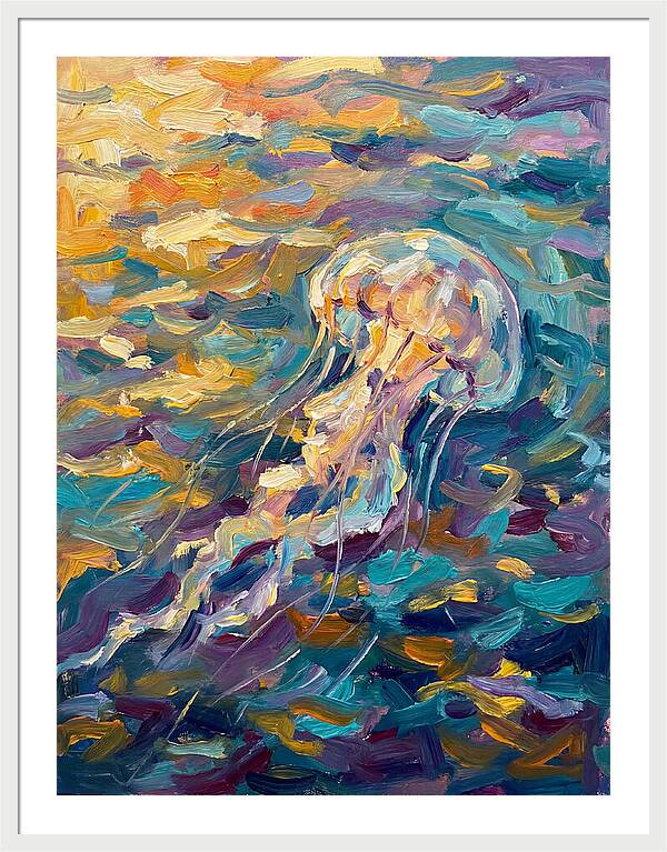 Colorful Jellyfish Ballet
