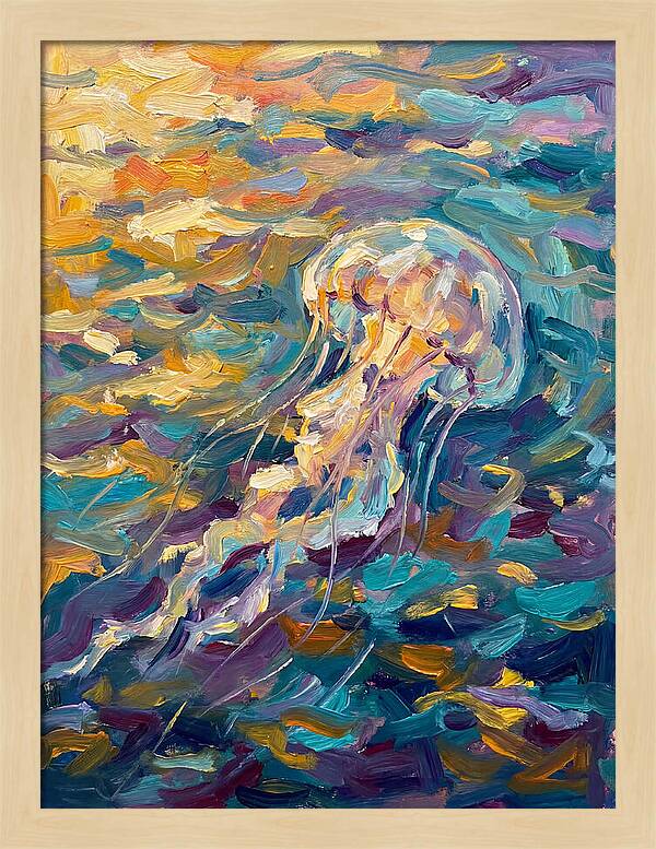 Colorful Jellyfish Ballet