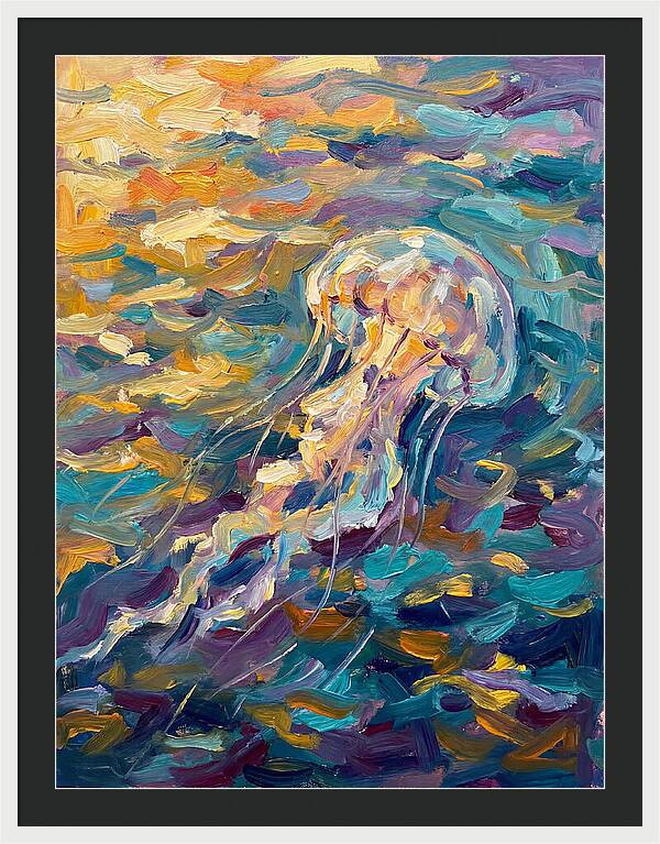 Colorful Jellyfish Ballet
