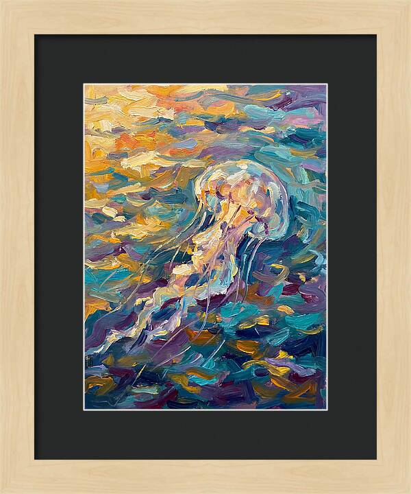 Colorful Jellyfish Ballet