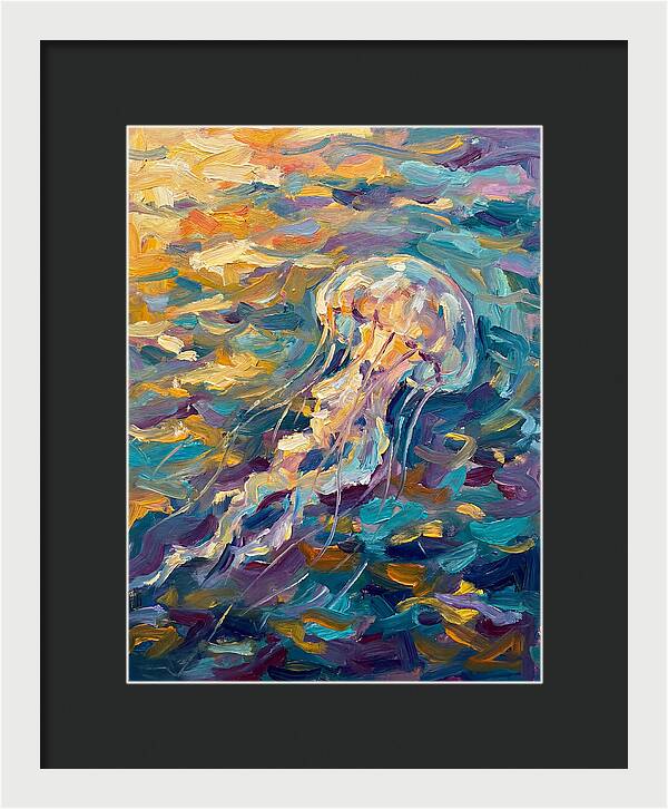 Colorful Jellyfish Ballet