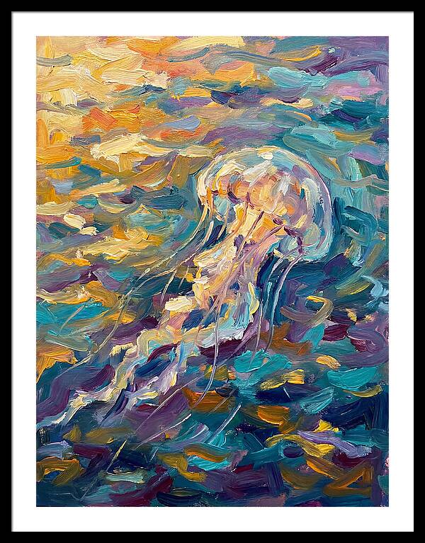 Colorful Jellyfish Ballet