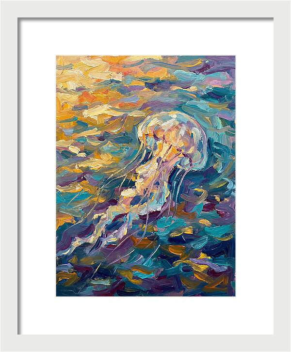 Colorful Jellyfish Ballet