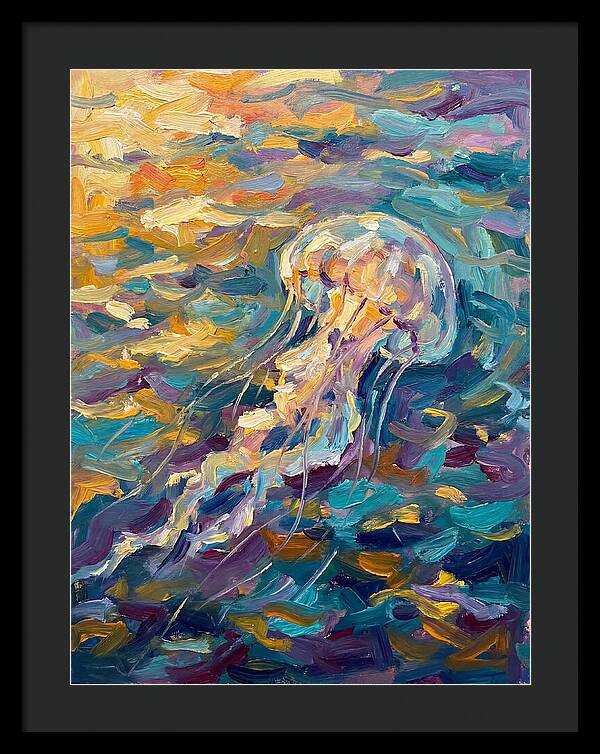 Colorful Jellyfish Ballet