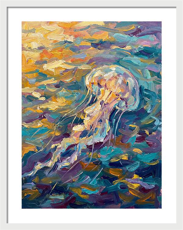 Colorful Jellyfish Ballet