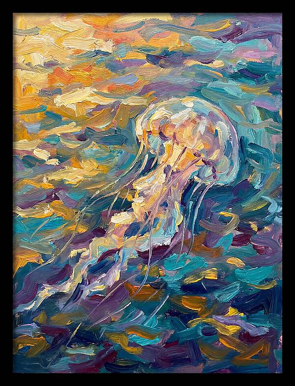 Colorful Jellyfish Ballet