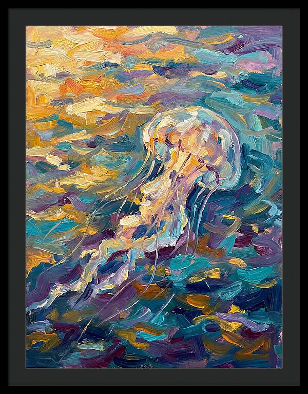 Colorful Jellyfish Ballet