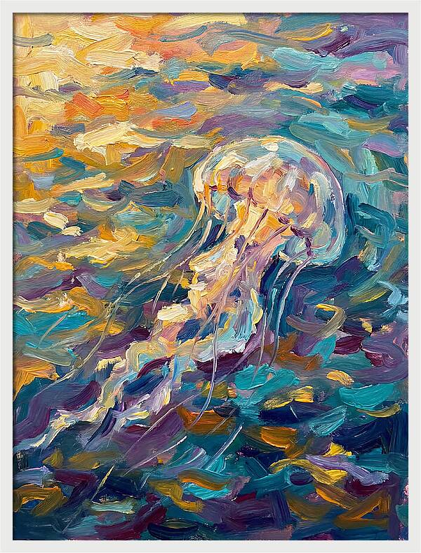 Colorful Jellyfish Ballet