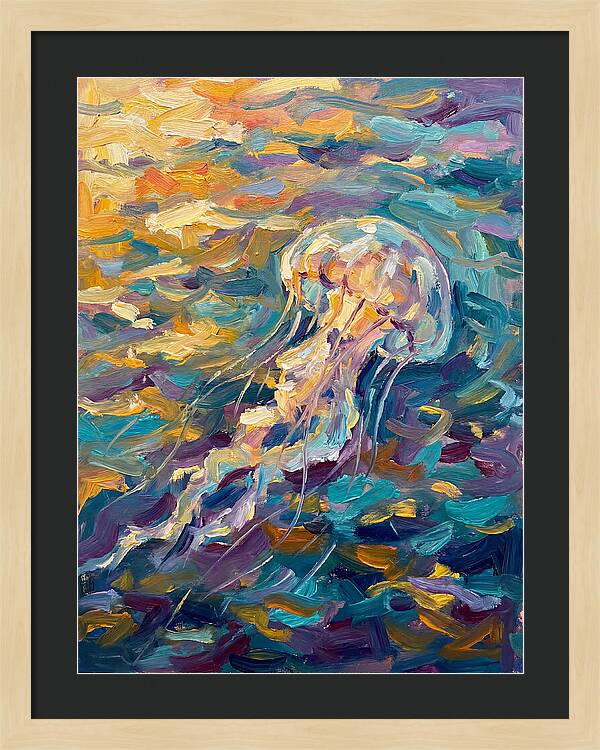 Colorful Jellyfish Ballet