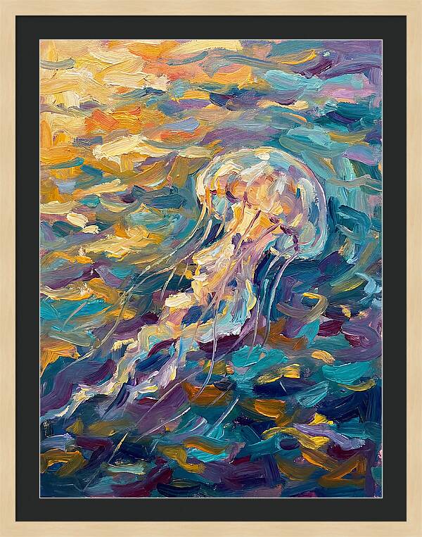 Colorful Jellyfish Ballet
