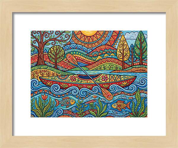 Colorful Kayaking Adventure