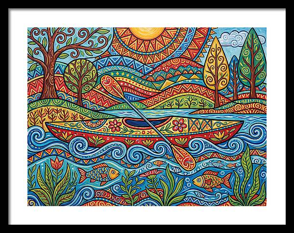 Colorful Kayaking Adventure