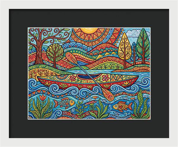 Colorful Kayaking Adventure