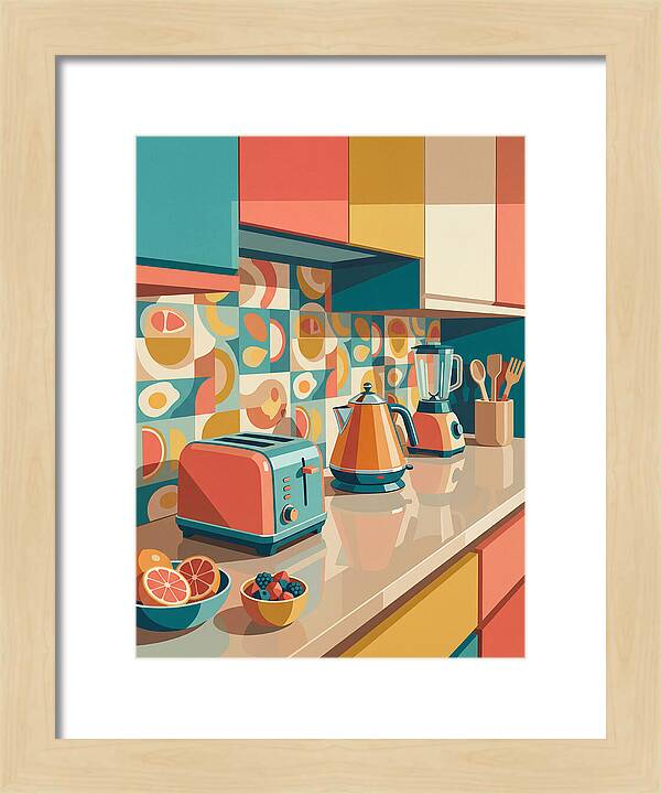 Colorful Kitchen Still Life