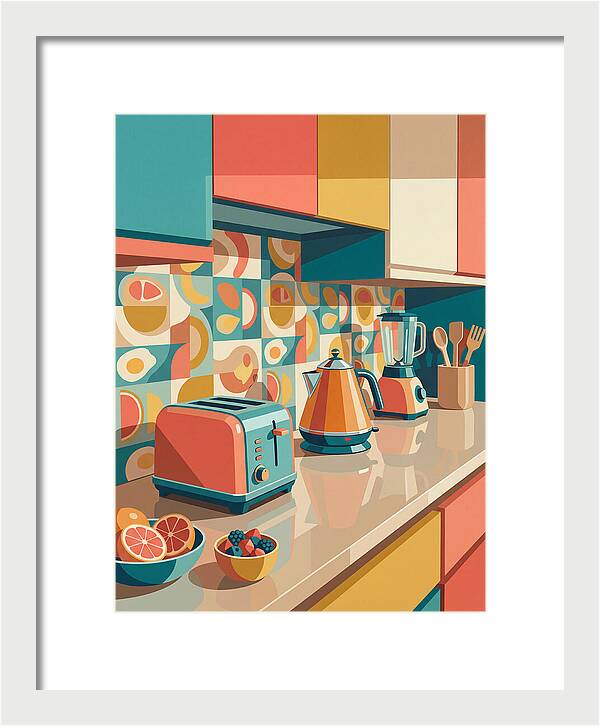 Colorful Kitchen Still Life