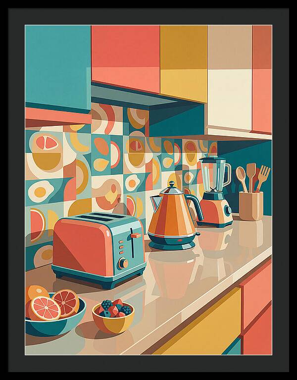 Colorful Kitchen Still Life