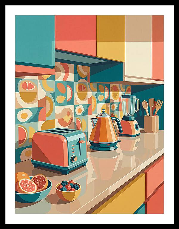 Colorful Kitchen Still Life