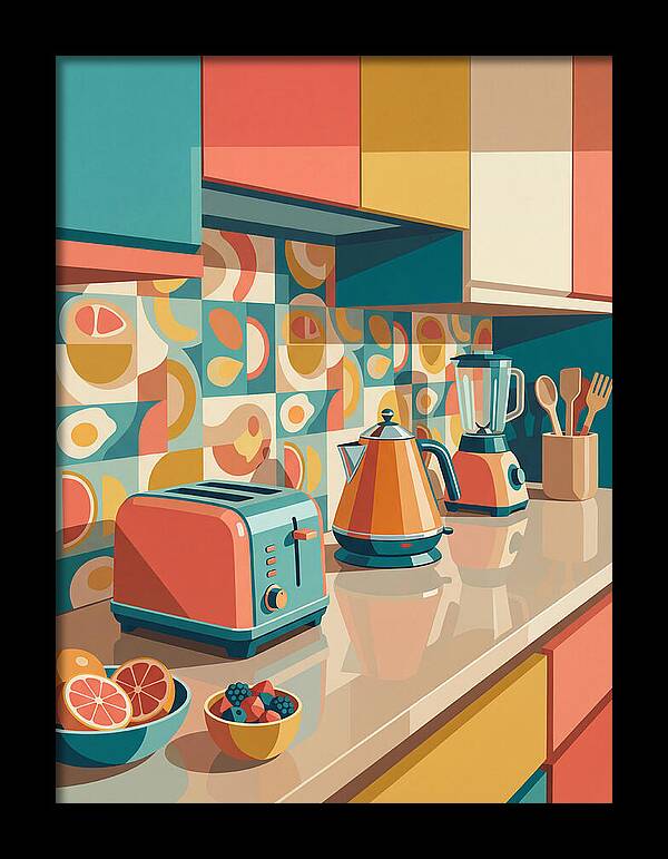 Colorful Kitchen Still Life