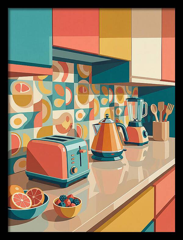 Colorful Kitchen Still Life