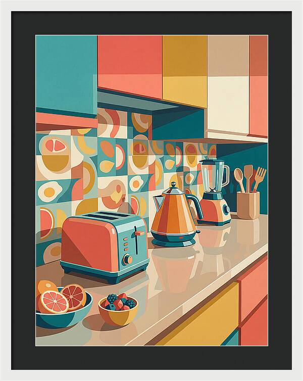 Colorful Kitchen Still Life