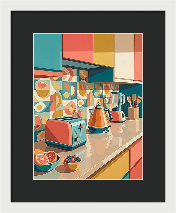 Colorful Kitchen Still Life