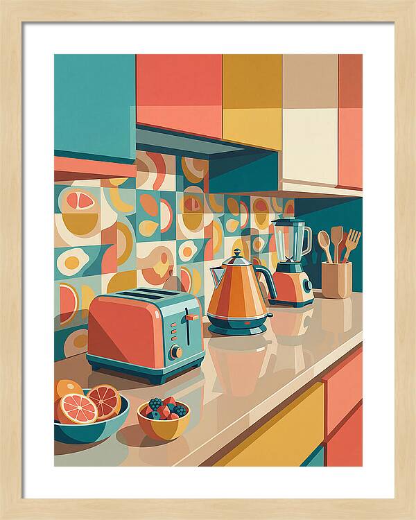 Colorful Kitchen Still Life