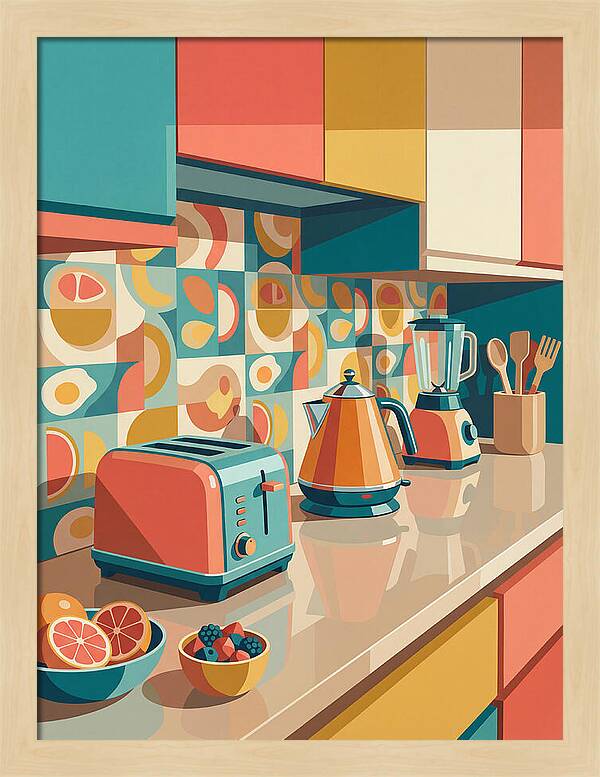 Colorful Kitchen Still Life
