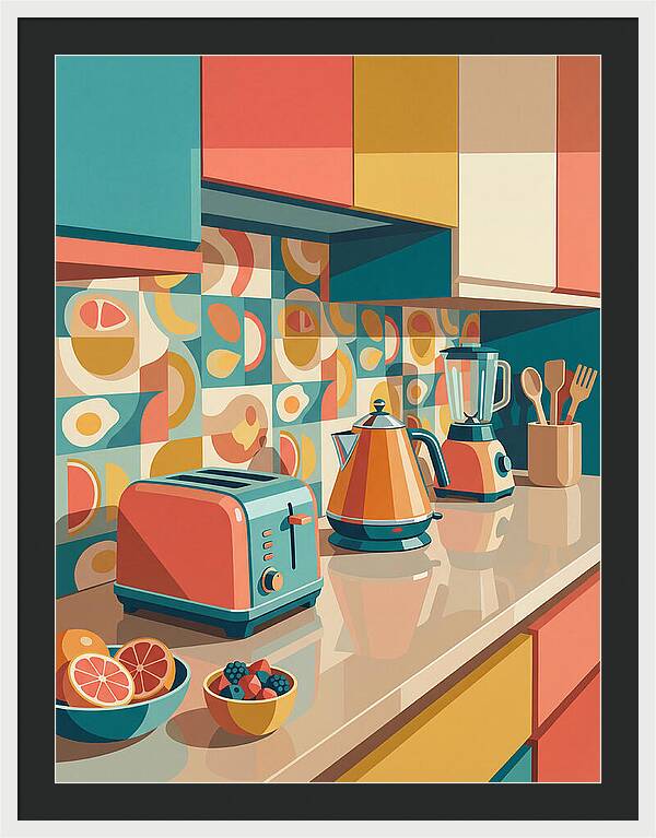 Colorful Kitchen Still Life