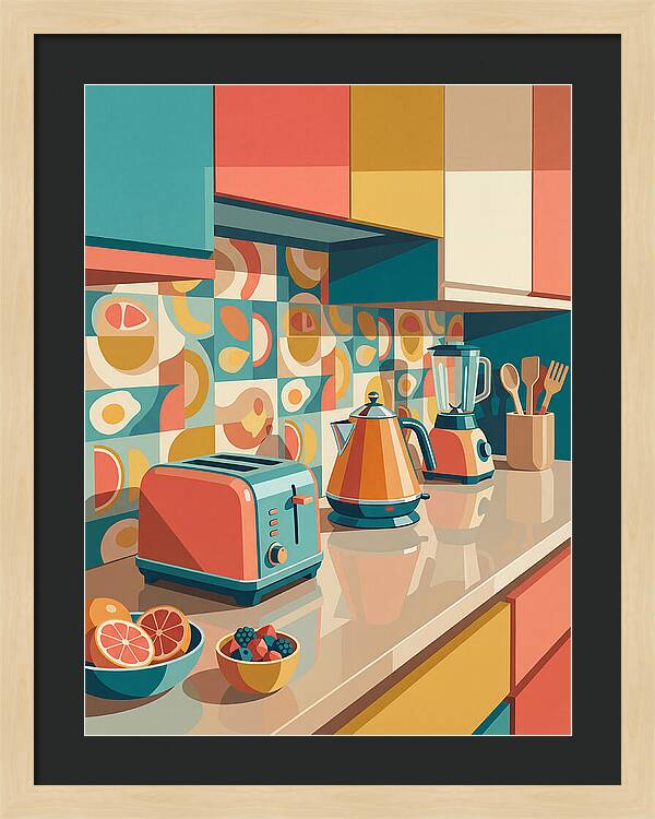 Colorful Kitchen Still Life