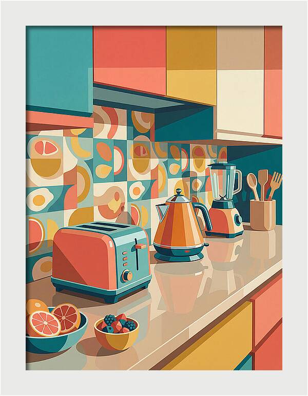 Colorful Kitchen Still Life