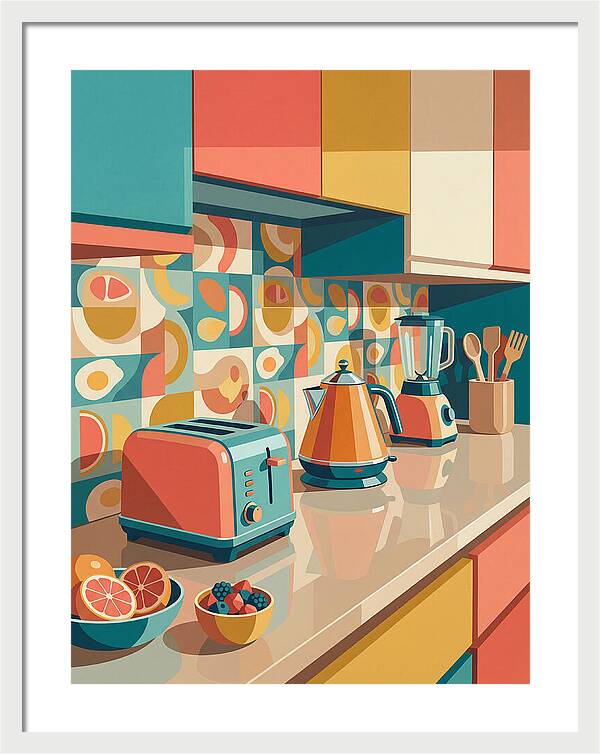 Colorful Kitchen Still Life