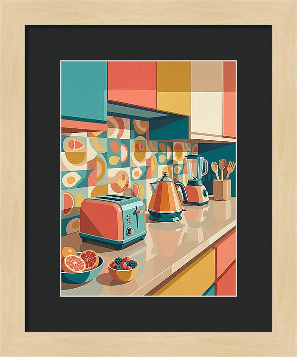 Colorful Kitchen Still Life