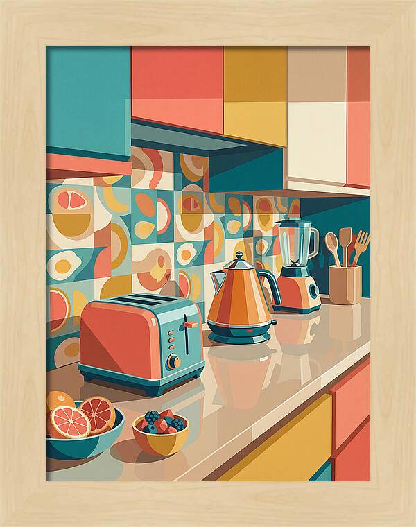 Colorful Kitchen Still Life