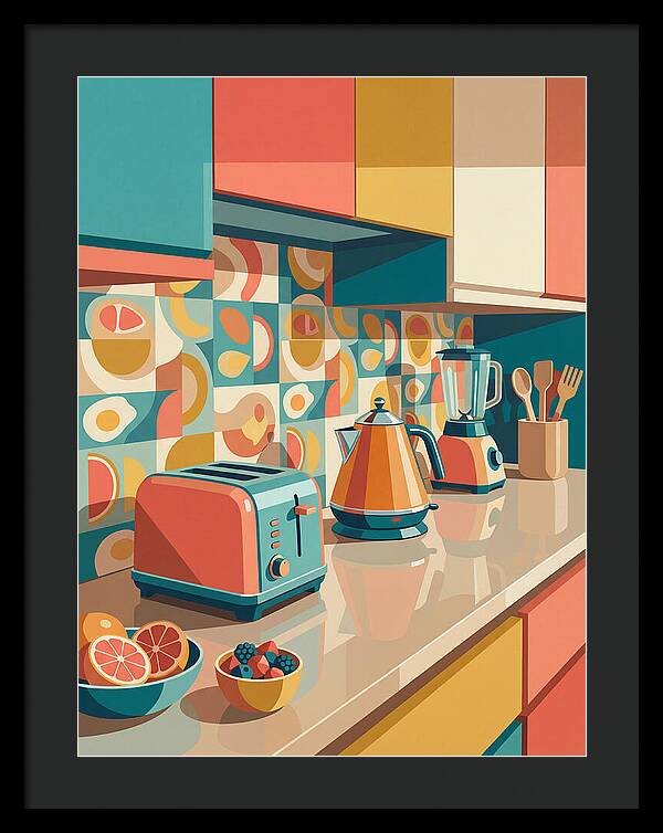 Colorful Kitchen Still Life