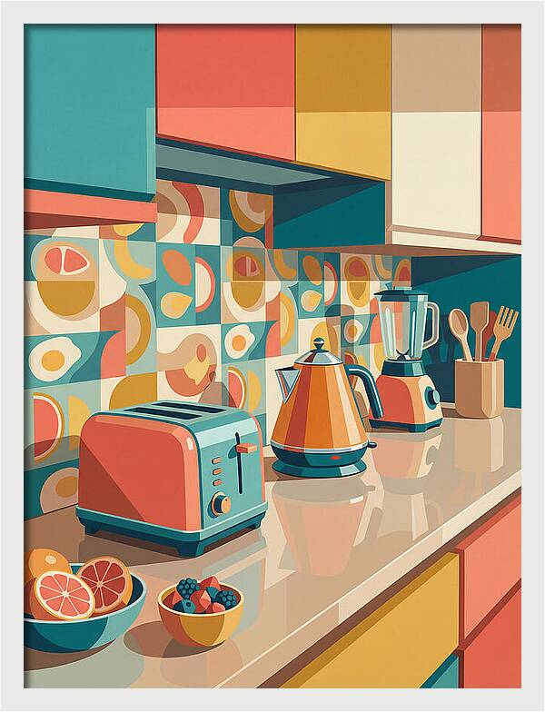 Colorful Kitchen Still Life