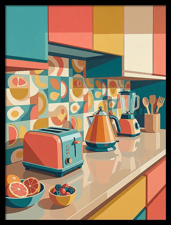 Colorful Kitchen Still Life