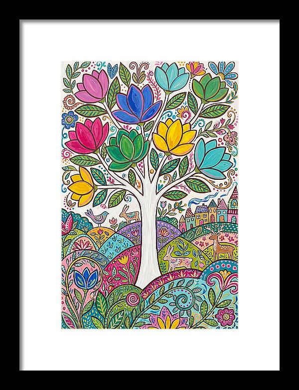 Colorful Magnolia Tree