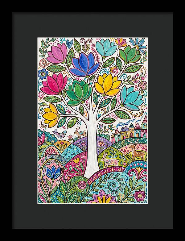 Colorful Magnolia Tree