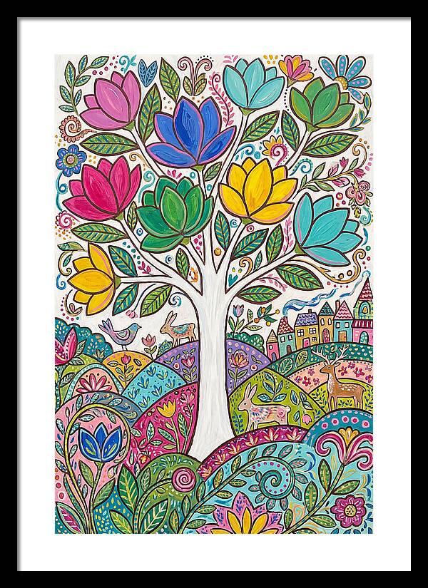 Colorful Magnolia Tree