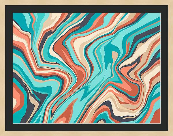 Colorful Marble Pattern