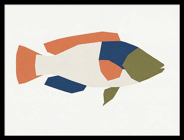 Colorful Minimalist Wrasse
