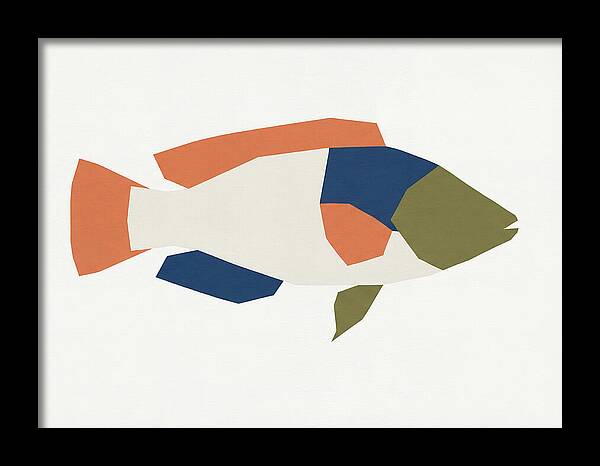 Colorful Minimalist Wrasse
