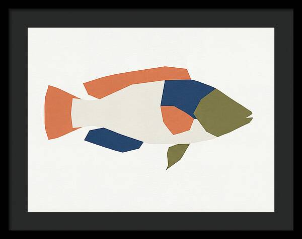 Colorful Minimalist Wrasse