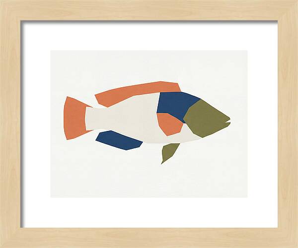 Colorful Minimalist Wrasse