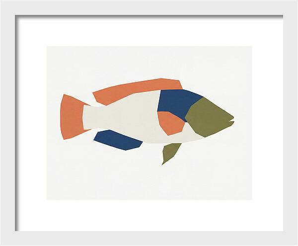 Colorful Minimalist Wrasse