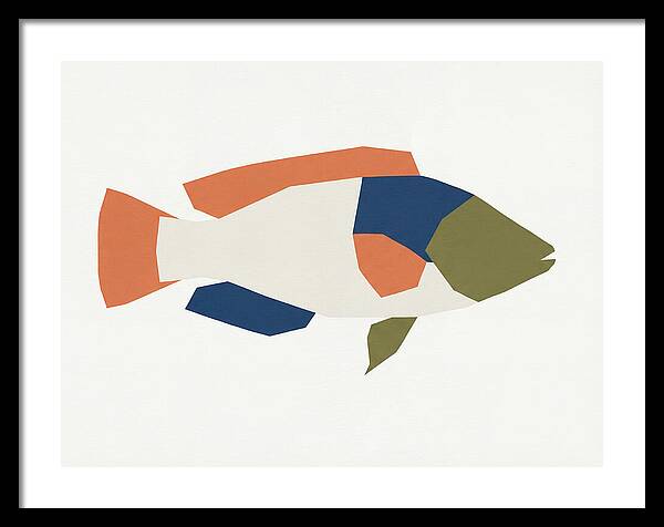 Colorful Minimalist Wrasse