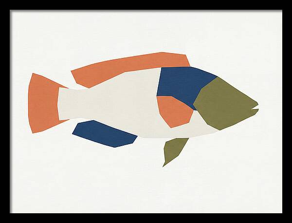 Colorful Minimalist Wrasse