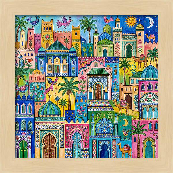 Colorful Moroccan Architecture