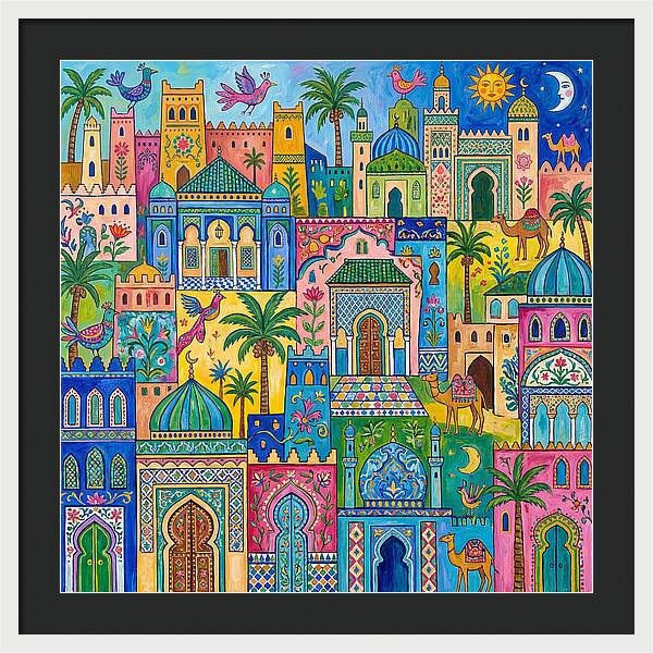Colorful Moroccan Architecture
